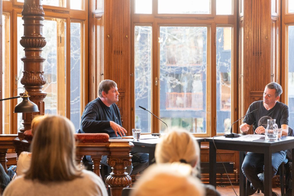 kill your darlings mit Florian Huber und Christian Futscher ©Marina Höfler