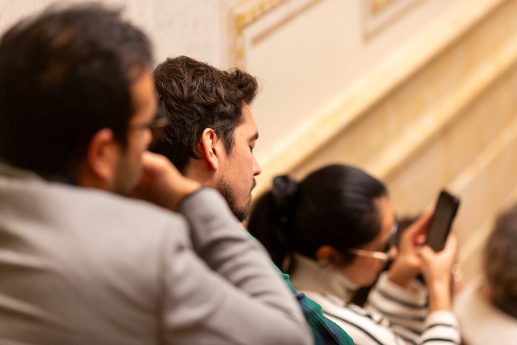 Treppenhauskonzert im Literaturhaus © Frauke Kühn