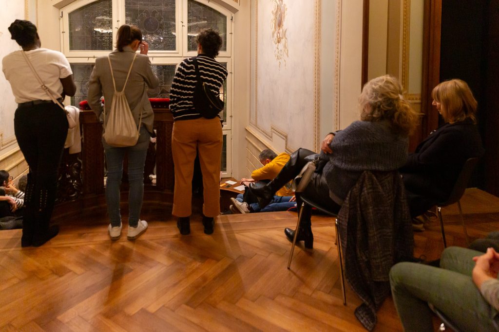 Treppenhauskonzert im Literaturhaus © Frauke Kühn