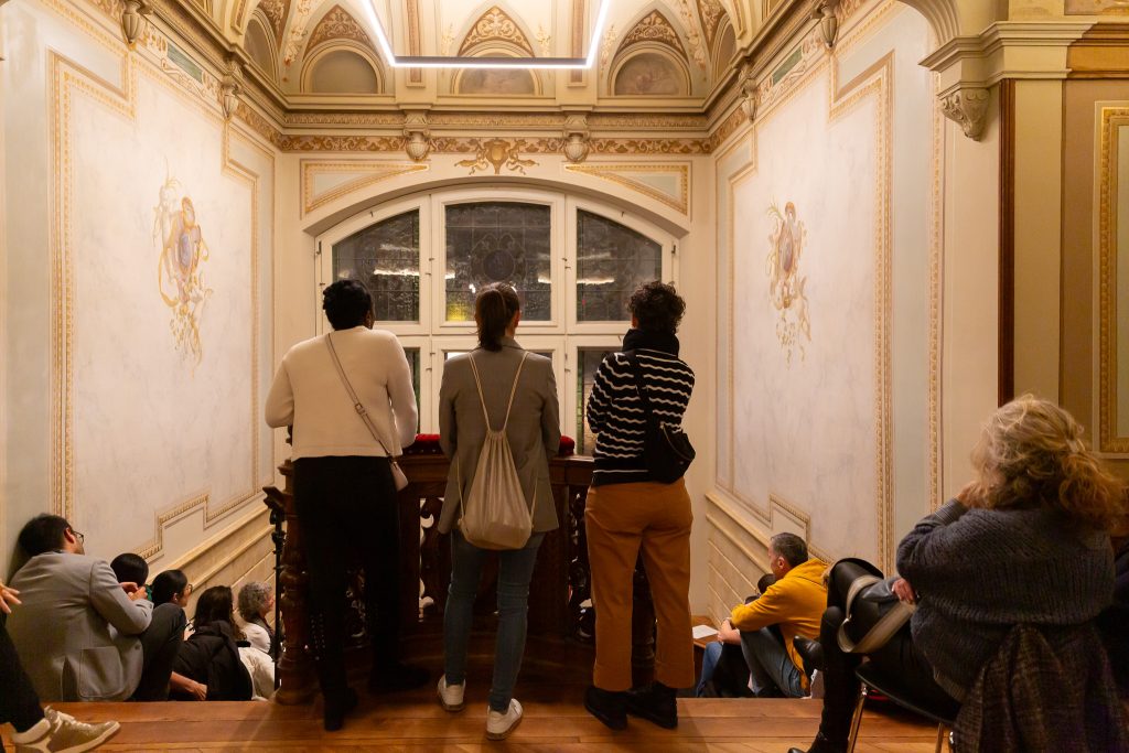 Treppenhauskonzert im Literaturhaus © Frauke Kühn