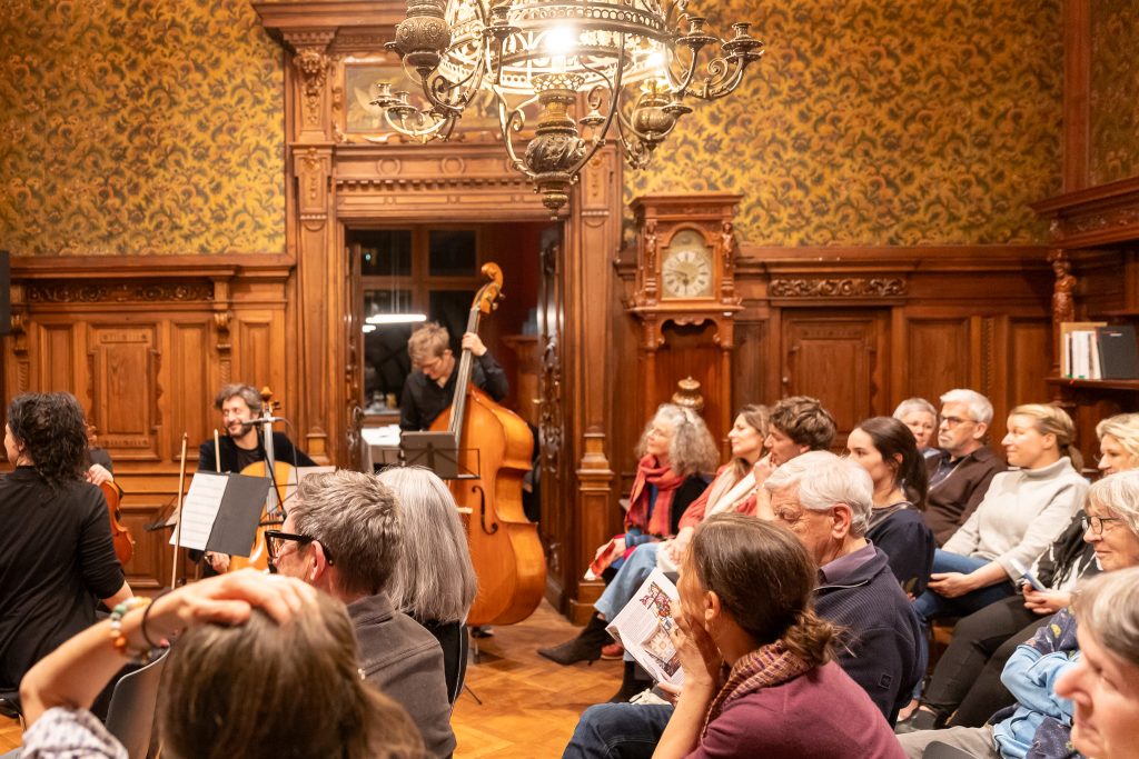 Live Podcast mit Mirjam Zadoff © Birgit Brida