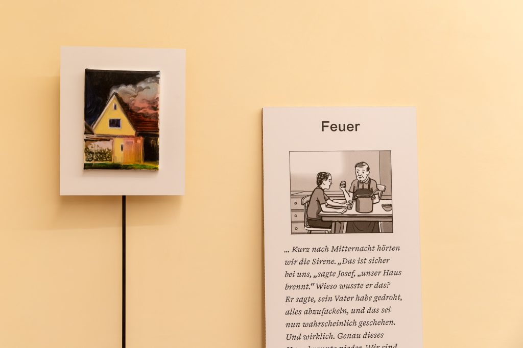 Ausstellung Geheimnis von Monika Helfer und Linus Baumschlager © Frauke Kühn