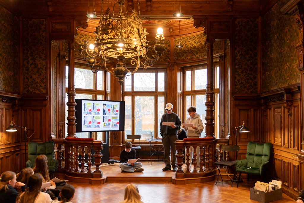 #deinworkshop Comic Collegium Bernardi © Frauke Kühn