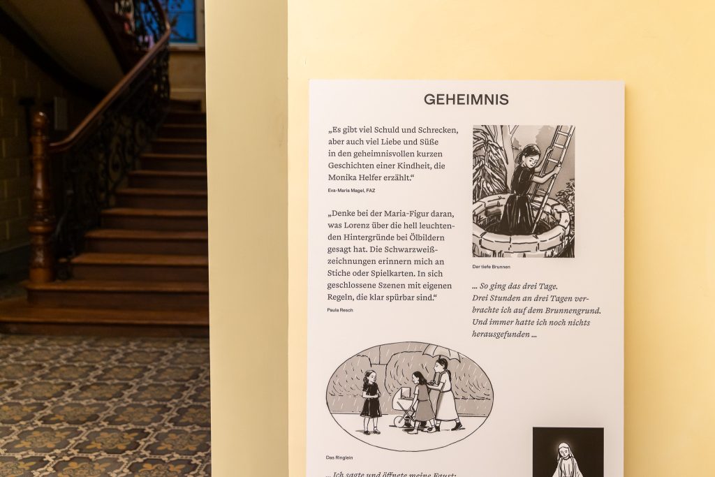 Ausstellung Geheimnis von Monika Helfer und Linus Baumschlager © Frauke Kühn
