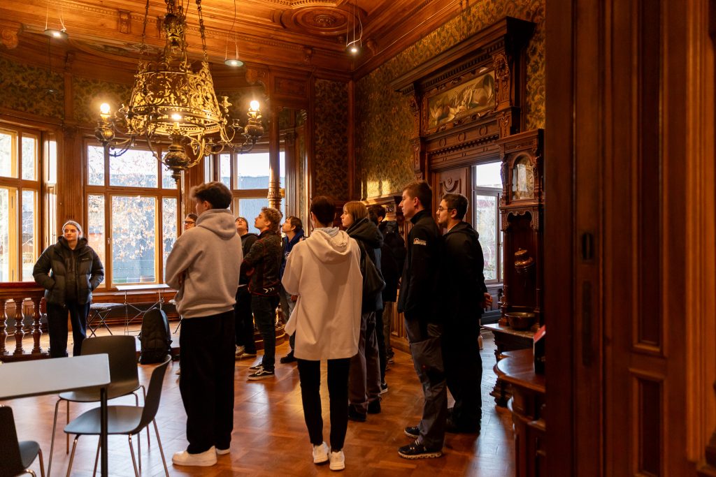Lehrlinge der Landesberufsschule besuchen das Literaturhaus © Marina Höfler