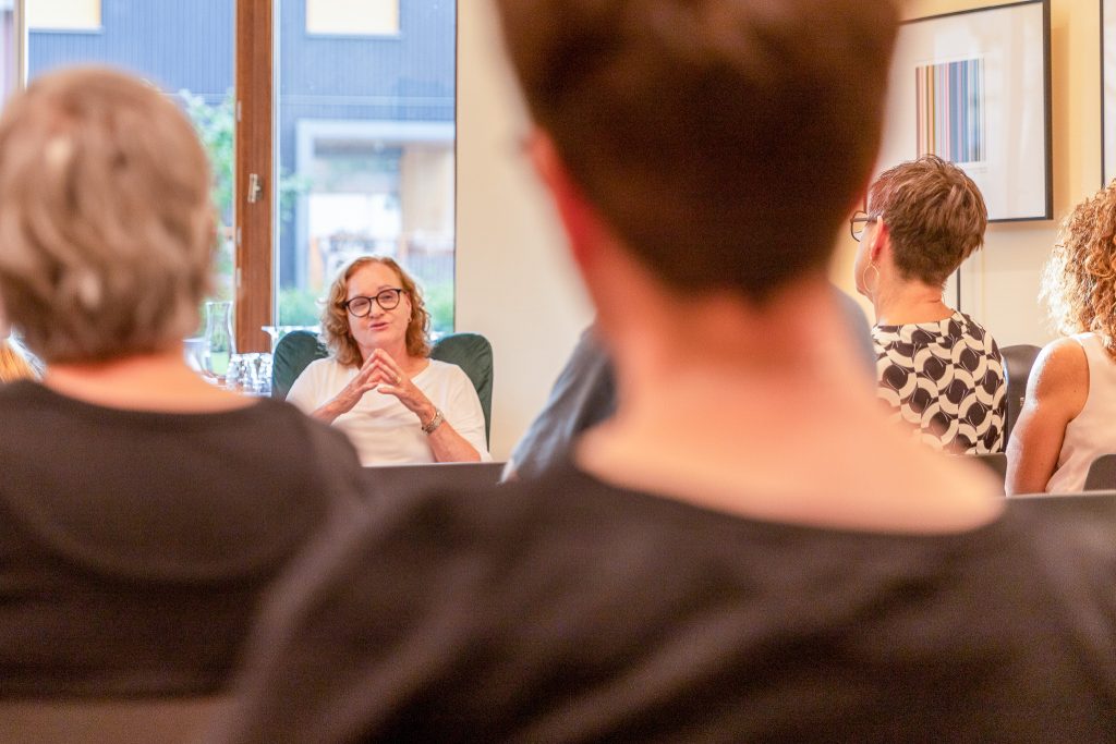 Literaturhaus Lounge Abend © Martina Baldauf-Hofer