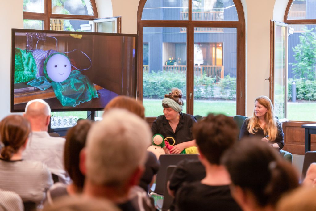 Literaturhaus Lounge Abend mit Valerie Meinitzer-Härle © Martina Baldauf-Hofer