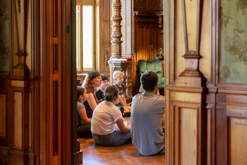 writers:class improvisiert mit Renée Lormans im Literaturhaus © Frauke Kühn