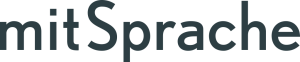 Logo: mitSprache