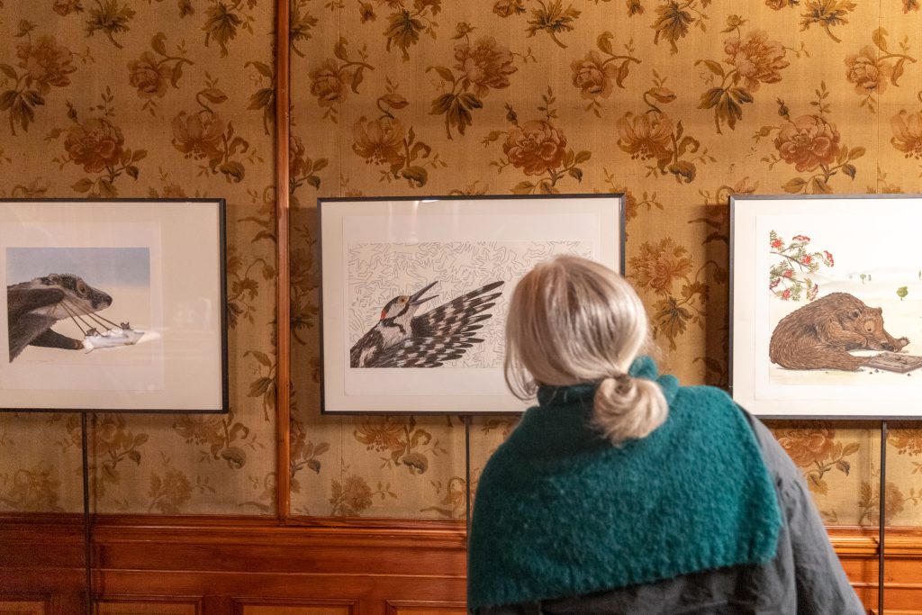 Ach! Noch wach?! Vernissage mit Kathrin Schärer © Marina Höfler
