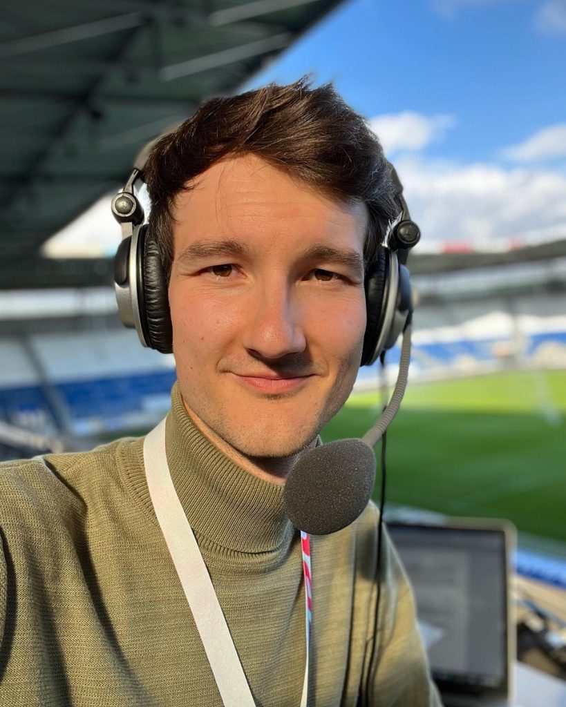 Sprecher und Sportkommentator Florian Eib © privat